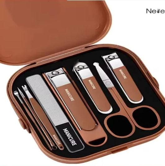 Conjunto de Cortadores de Unha – Kit com 8 Peças