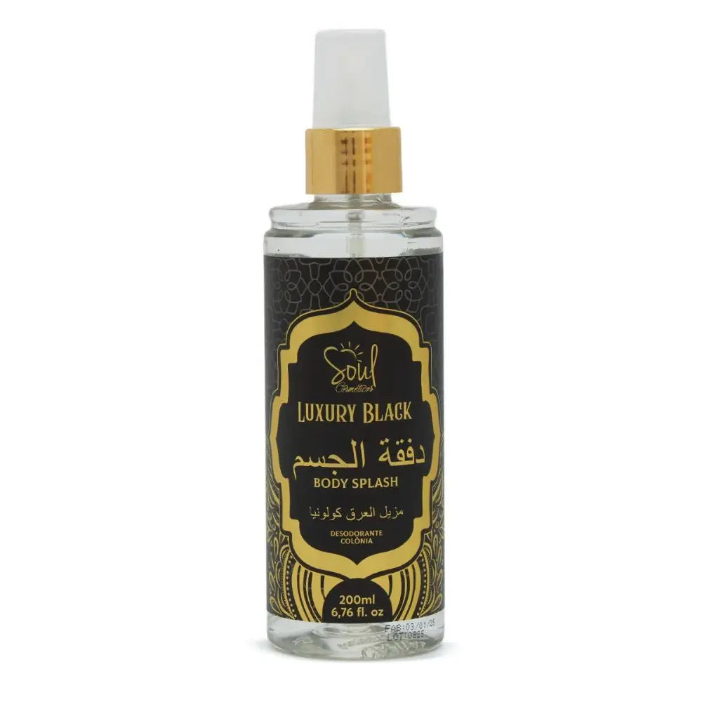 Body Splash Deodorant Cologne Soul Cosmetics