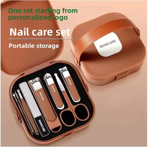 Conjunto de Cortadores de Unha – Kit com 8 Peças