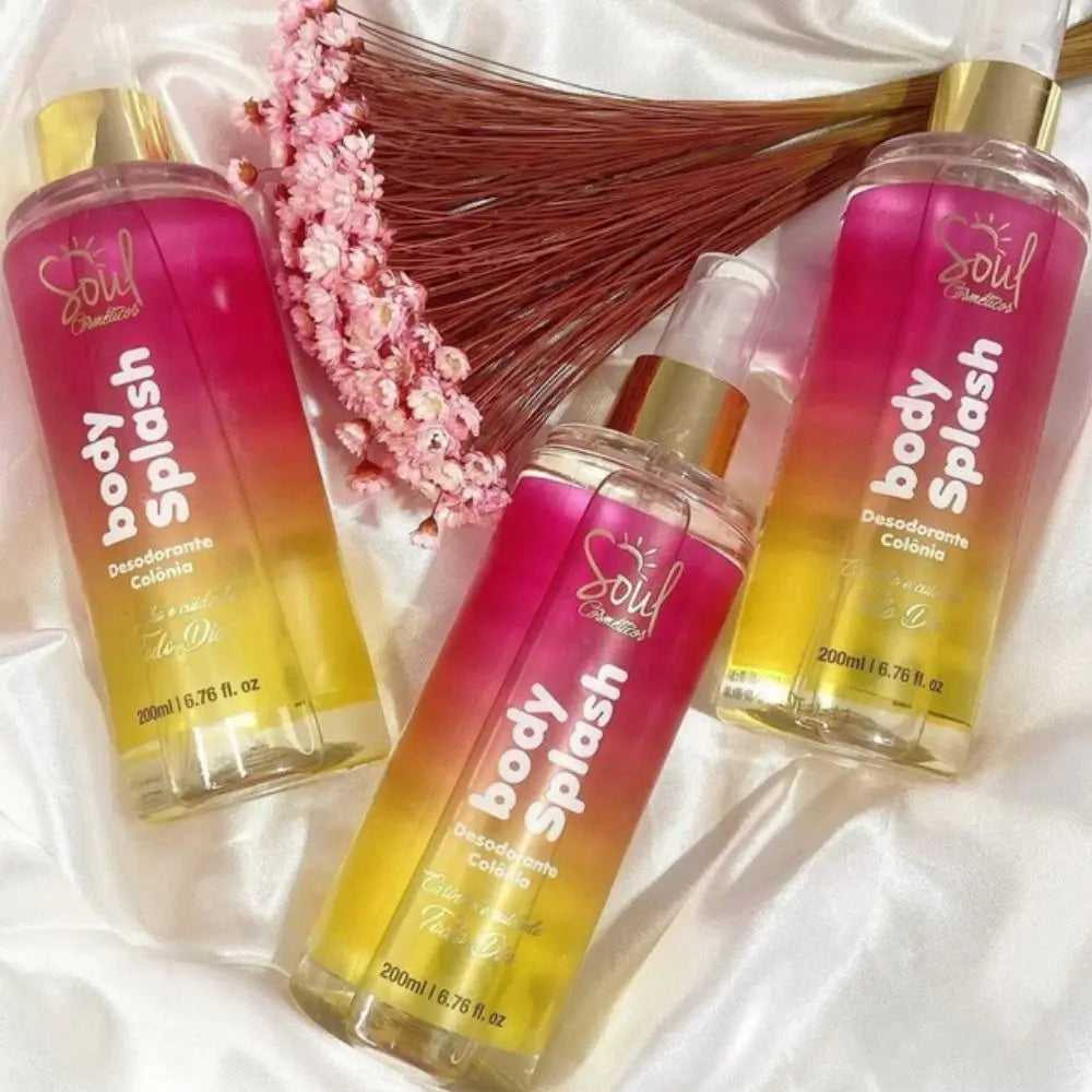 Body Splash Deodorant Cologne Soul Cosmetics