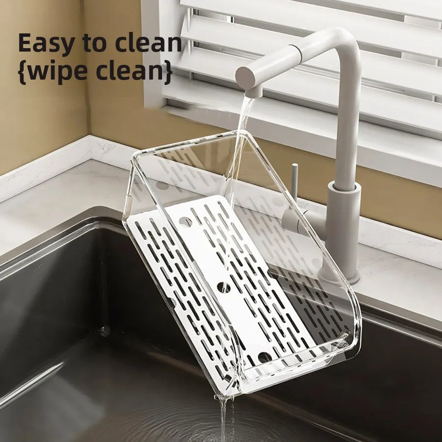 Organizador transparente para geladeira