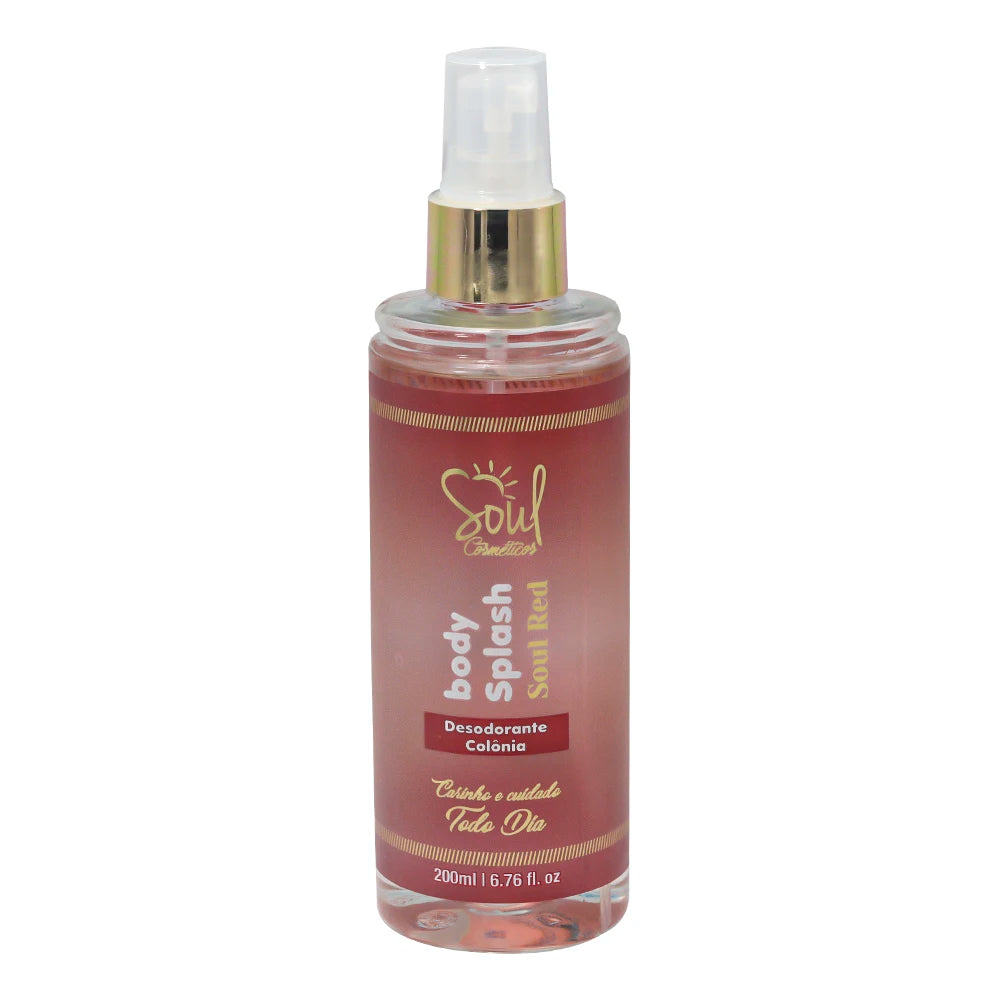 Body Splash Deodorant Cologne Soul Cosmetics