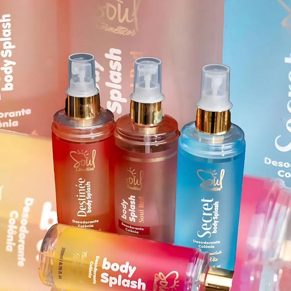 Body Splash Deodorant Cologne Soul Cosmetics